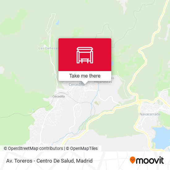 Av. Toreros - Centro De Salud map