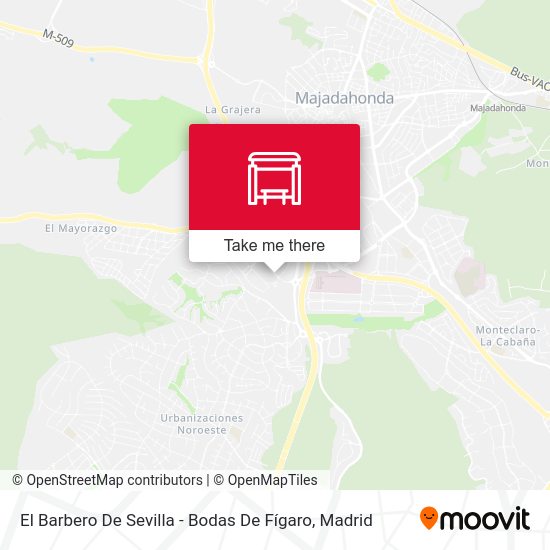 El Barbero De Sevilla - Bodas De Fígaro map