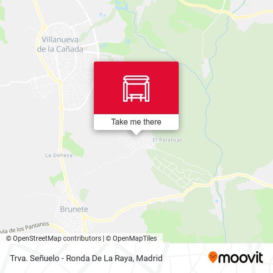 Trva. Señuelo - Ronda De La Raya map