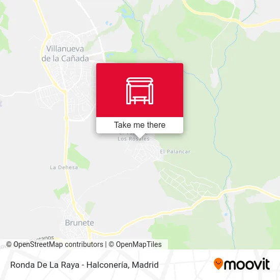 Ronda De La Raya - Halconería map