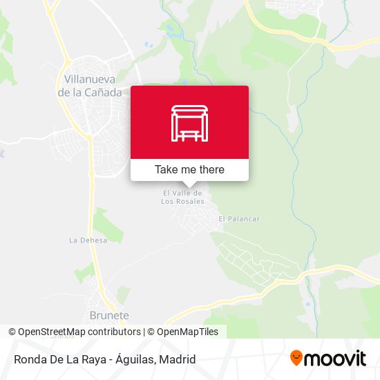Ronda De La Raya - Águilas map