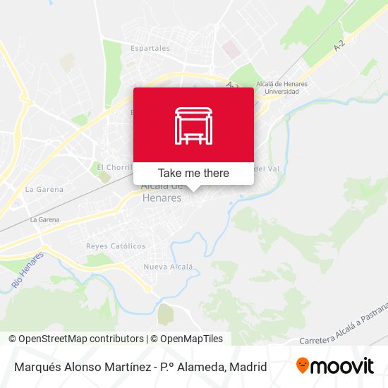 Marqués Alonso Martínez - P.º Alameda map