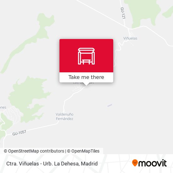 Ctra. Viñuelas - Urb. La Dehesa map
