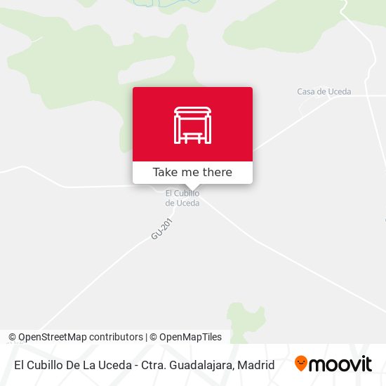El Cubillo De La Uceda - Ctra. Guadalajara map