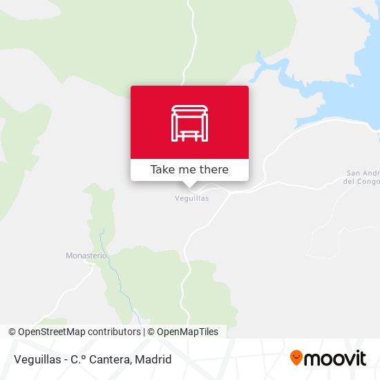 Veguillas - C.º Cantera map