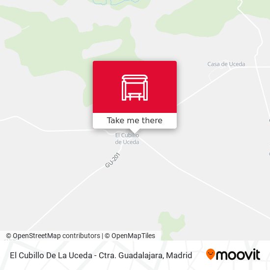 El Cubillo De La Uceda - Ctra. Guadalajara map