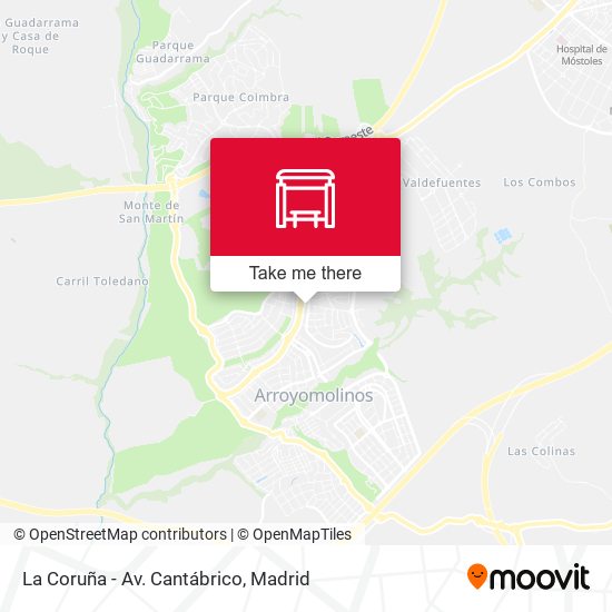 La Coruña - Av. Cantábrico map