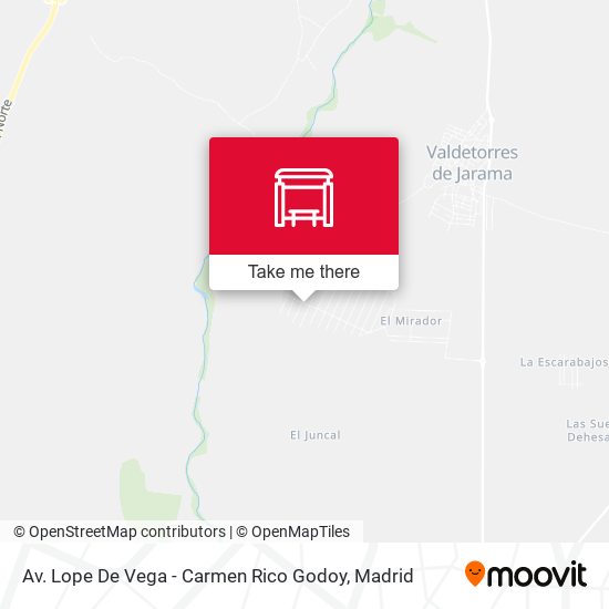 Av. Lope De Vega - Carmen Rico Godoy map