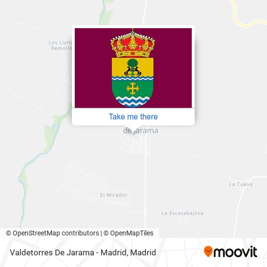 mapa Valdetorres De Jarama - Madrid