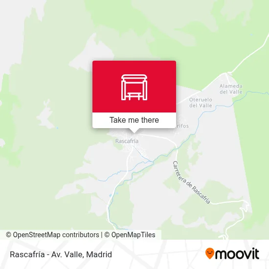 Rascafría - Av. Valle map