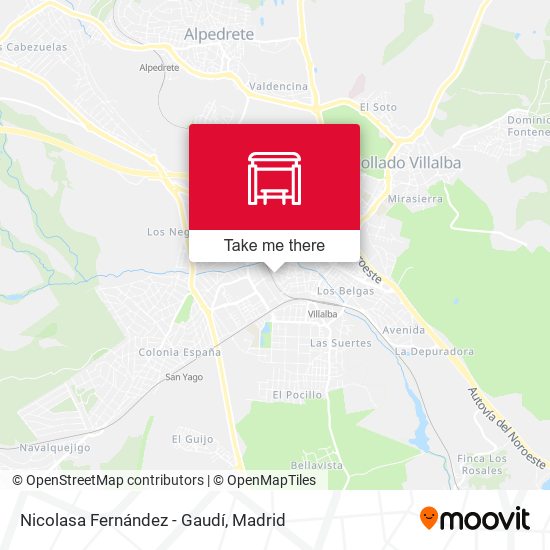 Nicolasa Fernández - Gaudí map