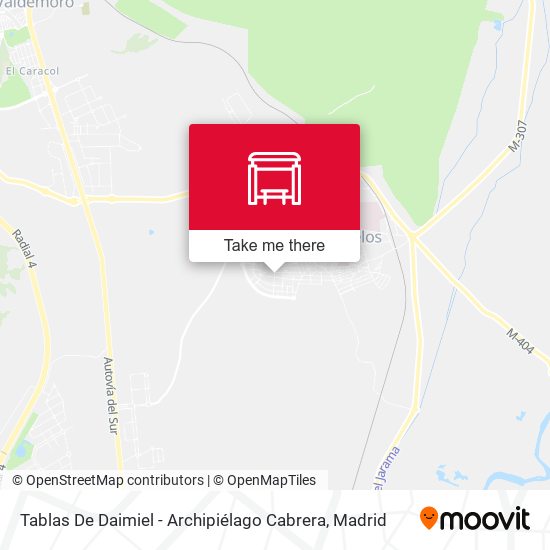 Tablas De Daimiel - Archipiélago Cabrera map