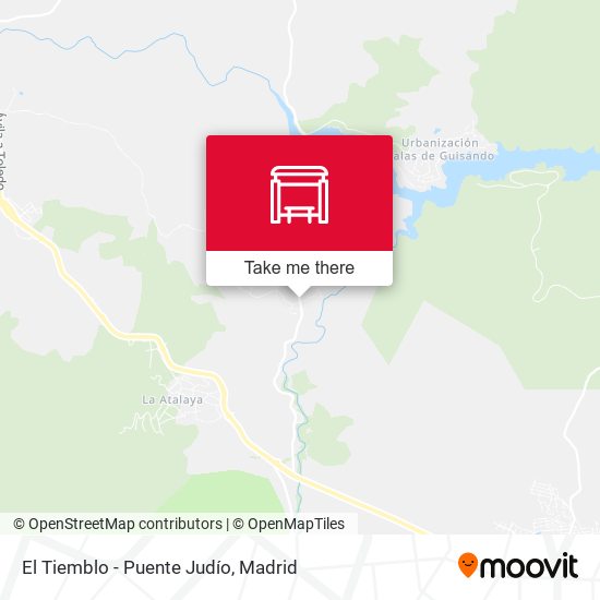 El Tiemblo - Puente Judío map