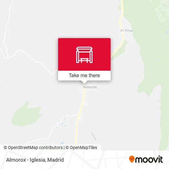 Almorox - Iglesia map