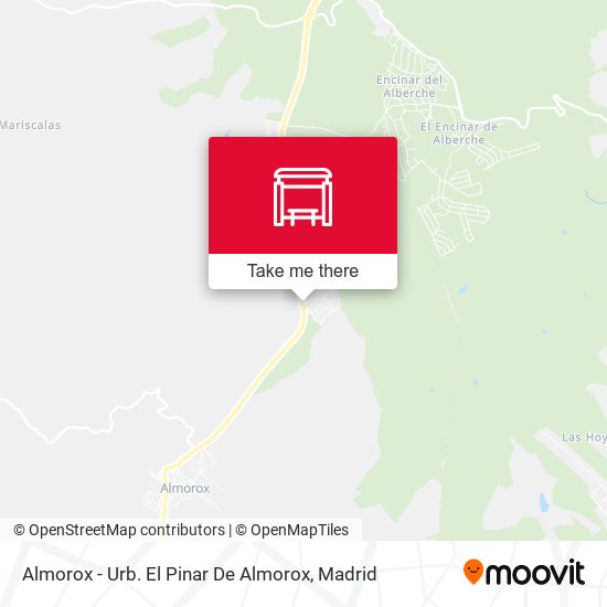 Almorox - Urb. El Pinar De Almorox map
