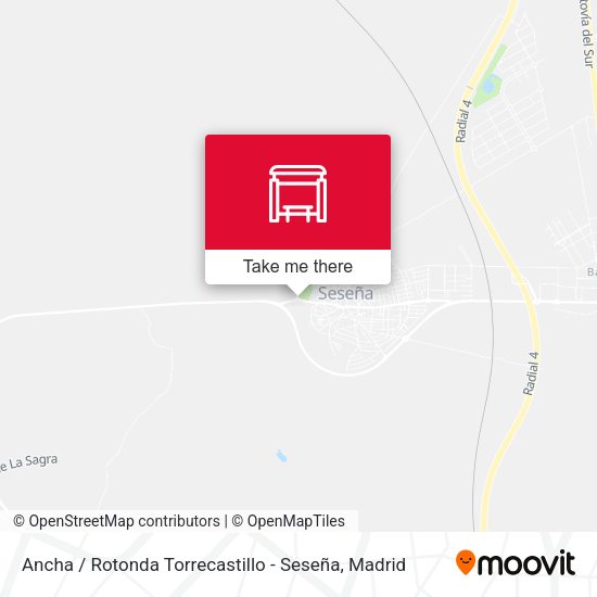 Ancha / Rotonda Torrecastillo - Seseña map