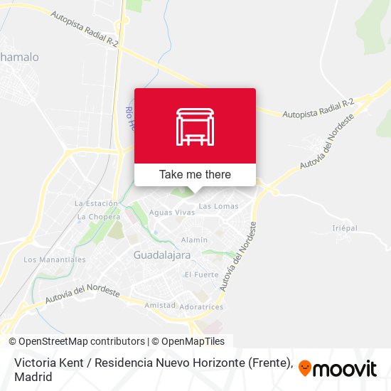 Victoria Kent / Residencia Nuevo Horizonte (Frente) map