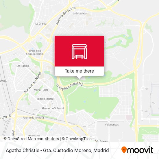 mapa Agatha Christie - Gta. Custodio Moreno