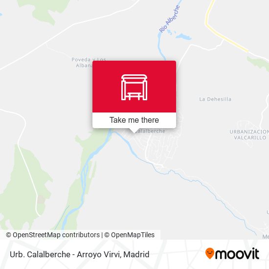 Urb. Calalberche - Arroyo Virvi map