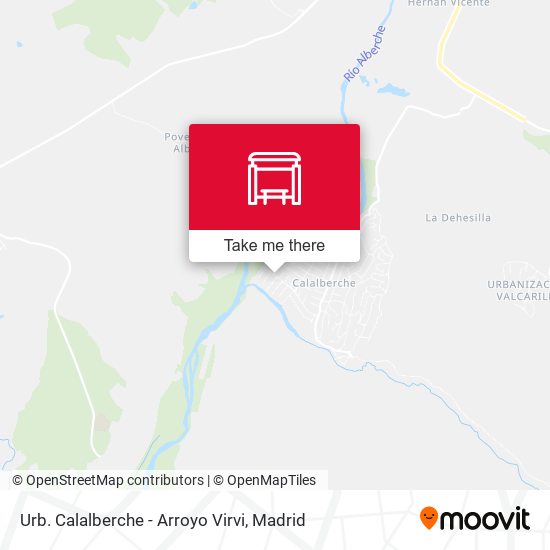 Urb. Calalberche - Arroyo Virvi map