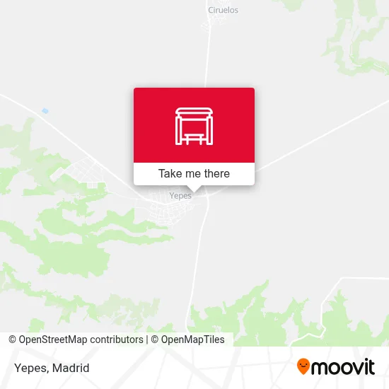 Yepes map