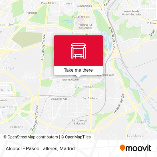 Alcocer - Paseo Talleres map
