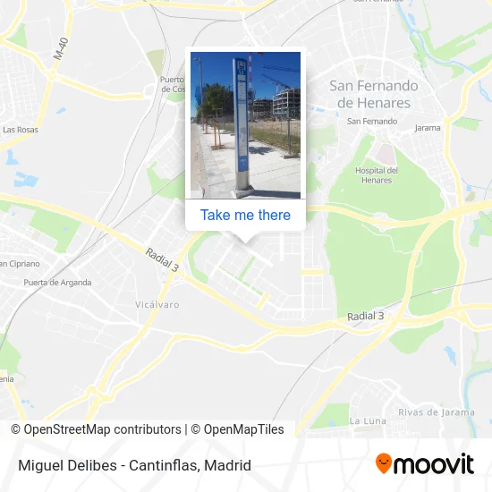 Miguel Delibes - Cantinflas map