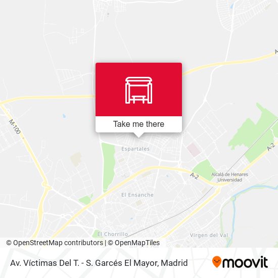 Av. Víctimas Del T. - S. Garcés El Mayor map