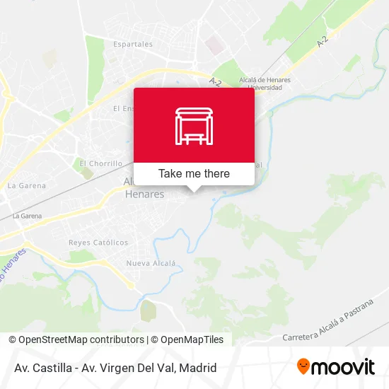 Av. Castilla - Av. Virgen Del Val map
