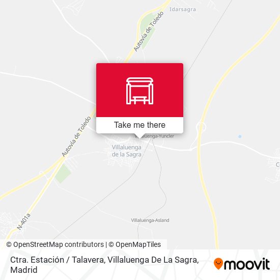 mapa Ctra. Estación / Talavera, Villaluenga De La Sagra