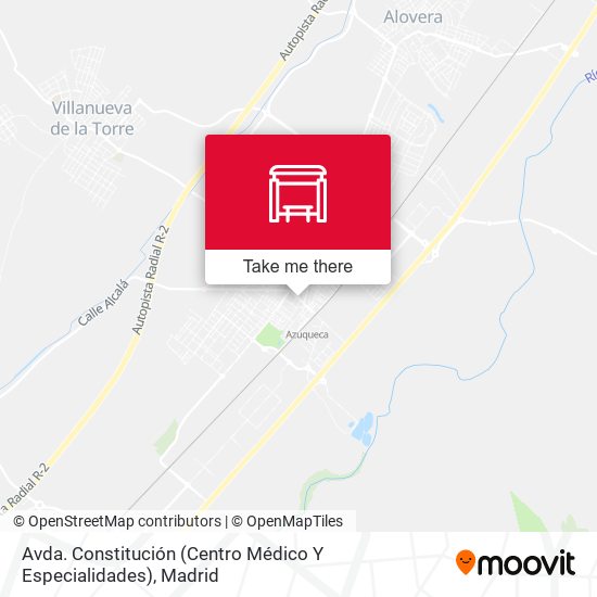 Avda. Constitución (Centro Médico Y Especialidades) map
