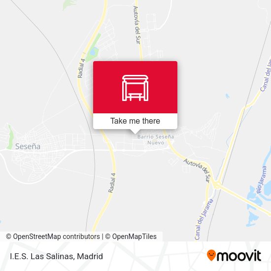 I.E.S. Las Salinas map