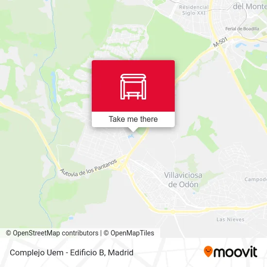 Complejo Uem - Edificio B map