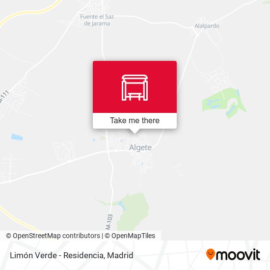 Limón Verde - Residencia map