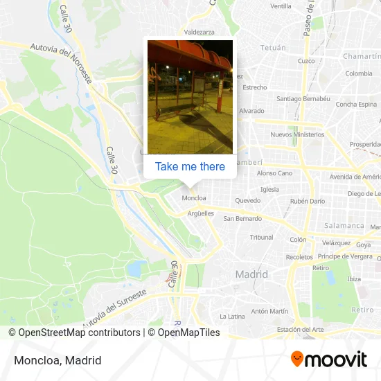 Moncloa map