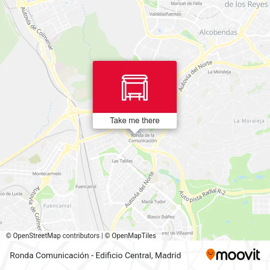 Ronda Comunicación - Edificio Central map