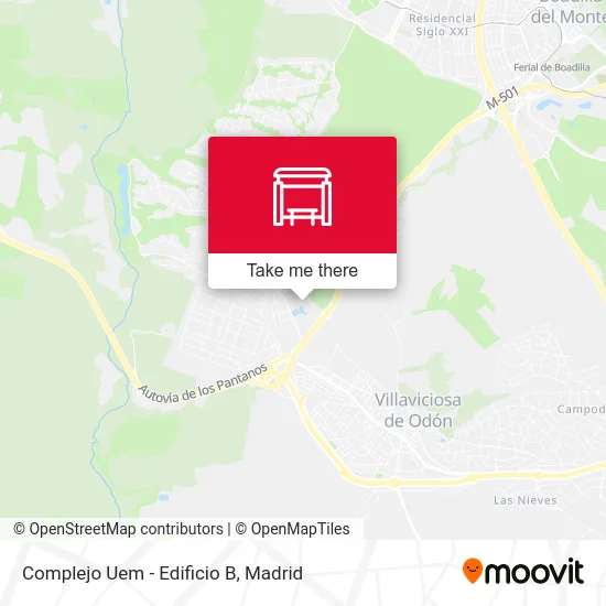 Complejo Uem - Edificio B map