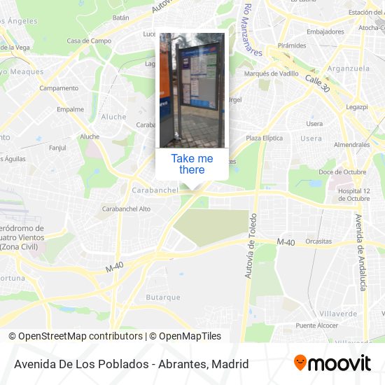 Avenida De Los Poblados - Abrantes map