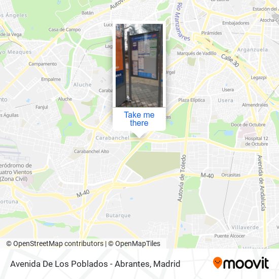 Avenida De Los Poblados - Abrantes map