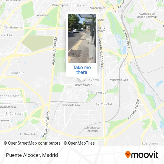Puente Alcocer map