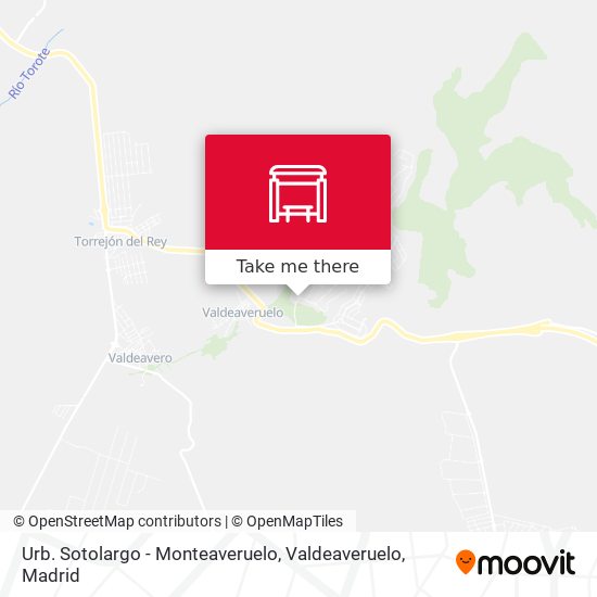 mapa Urb. Sotolargo - Monteaveruelo, Valdeaveruelo