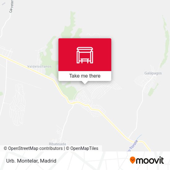 Urb. Montelar map