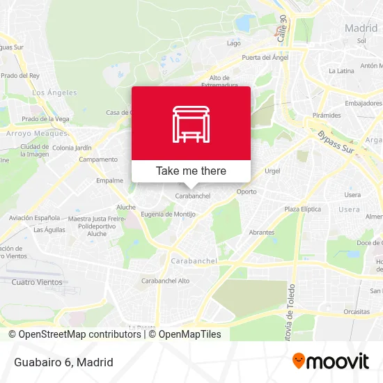 Guabairo 6 map
