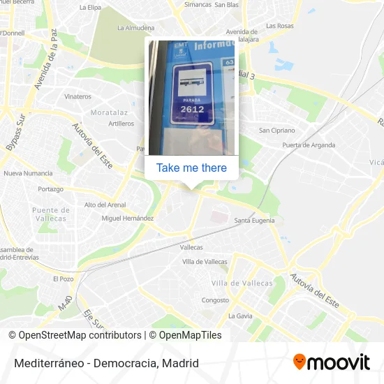 Mediterráneo - Democracia map