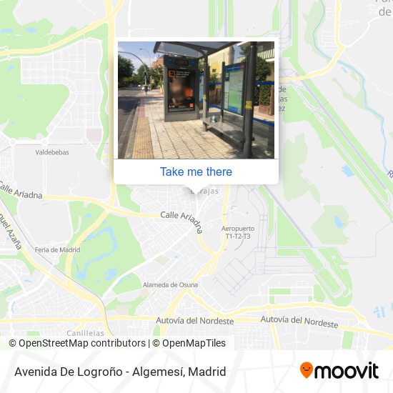 Avenida De Logroño - Algemesí map