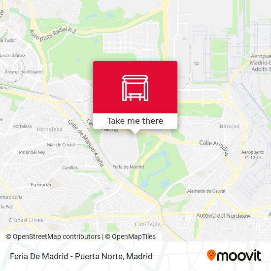 Feria De Madrid - Puerta Norte map