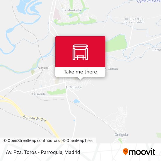 Av. Pza. Toros - Parroquia map