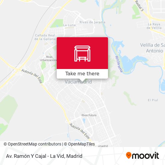 Av. Ramón Y Cajal - La Vid map