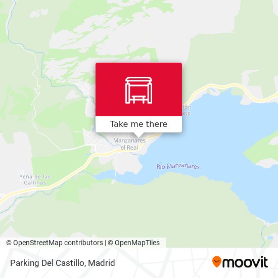 Parking Del Castillo map