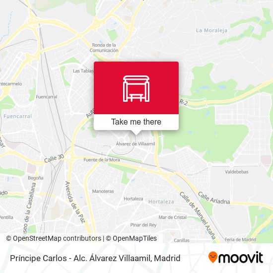 Príncipe Carlos - Alc. Álvarez Villaamil map